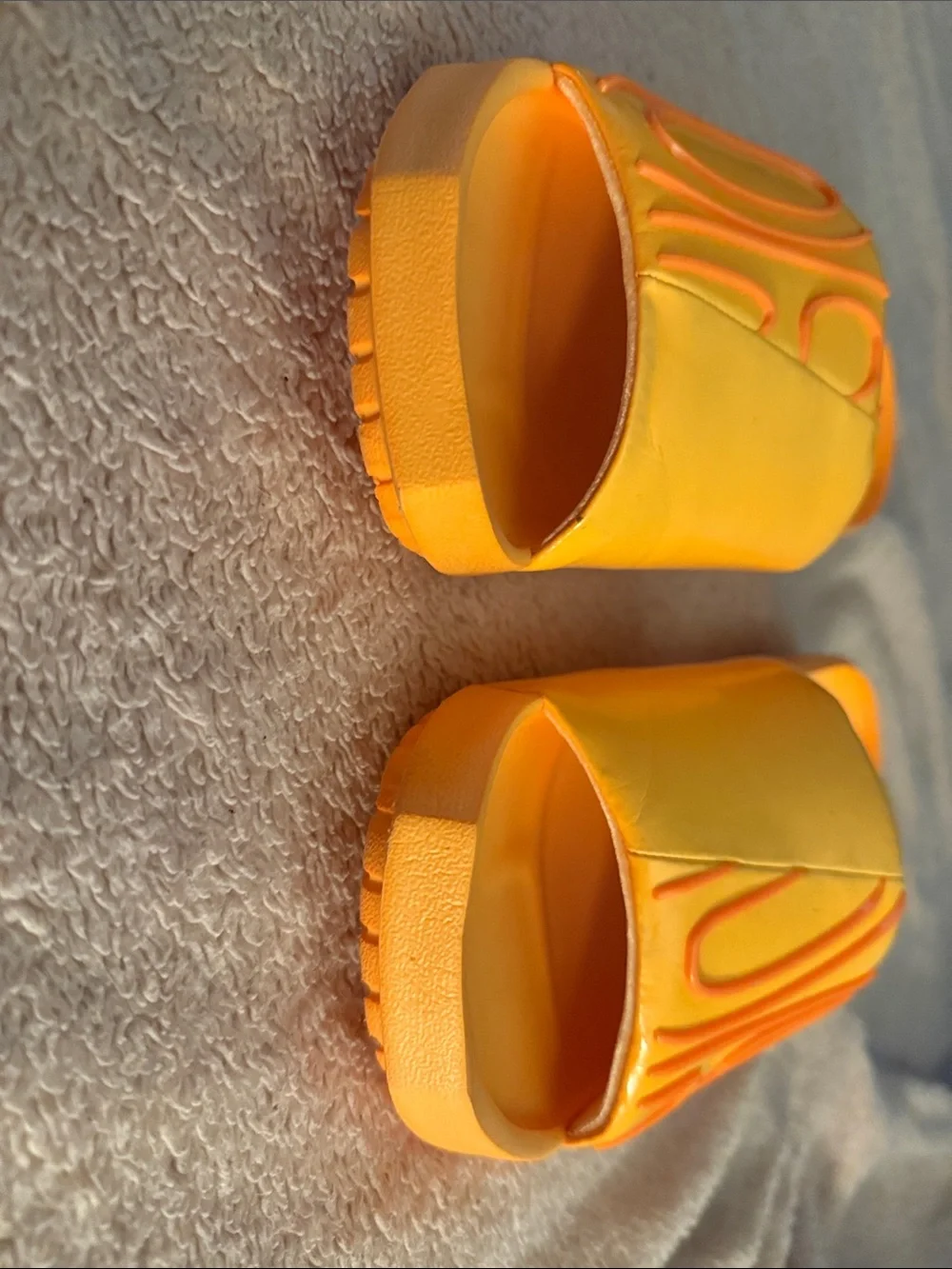Jordan Bright Orange Slide Sandals men’s 10